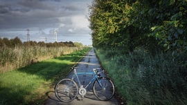 Két kerékkel az őszben.