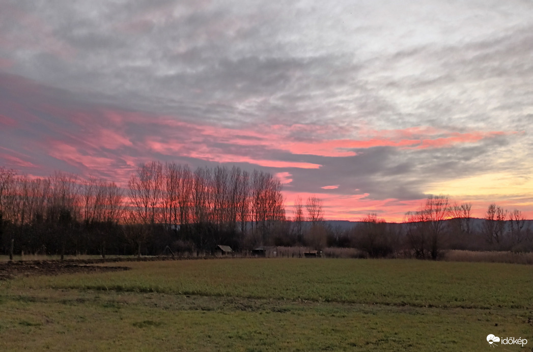 Red sky in Zala