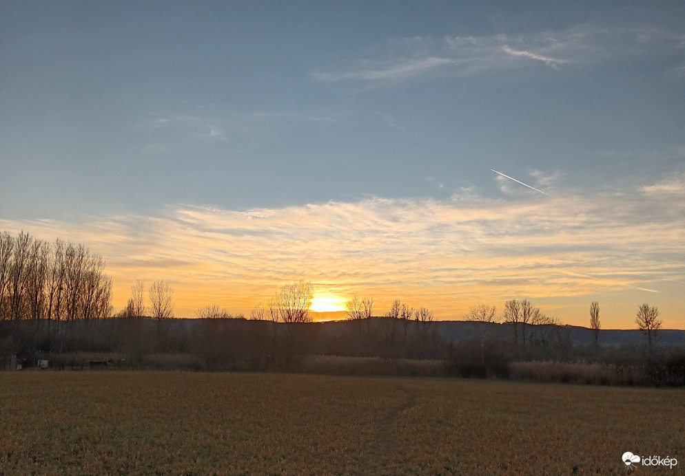 New year sunset