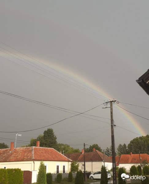 Rainbow in Zala county