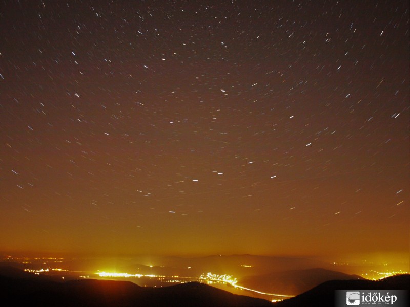 éjszakai égbolt Dobogókő 2015.12.31