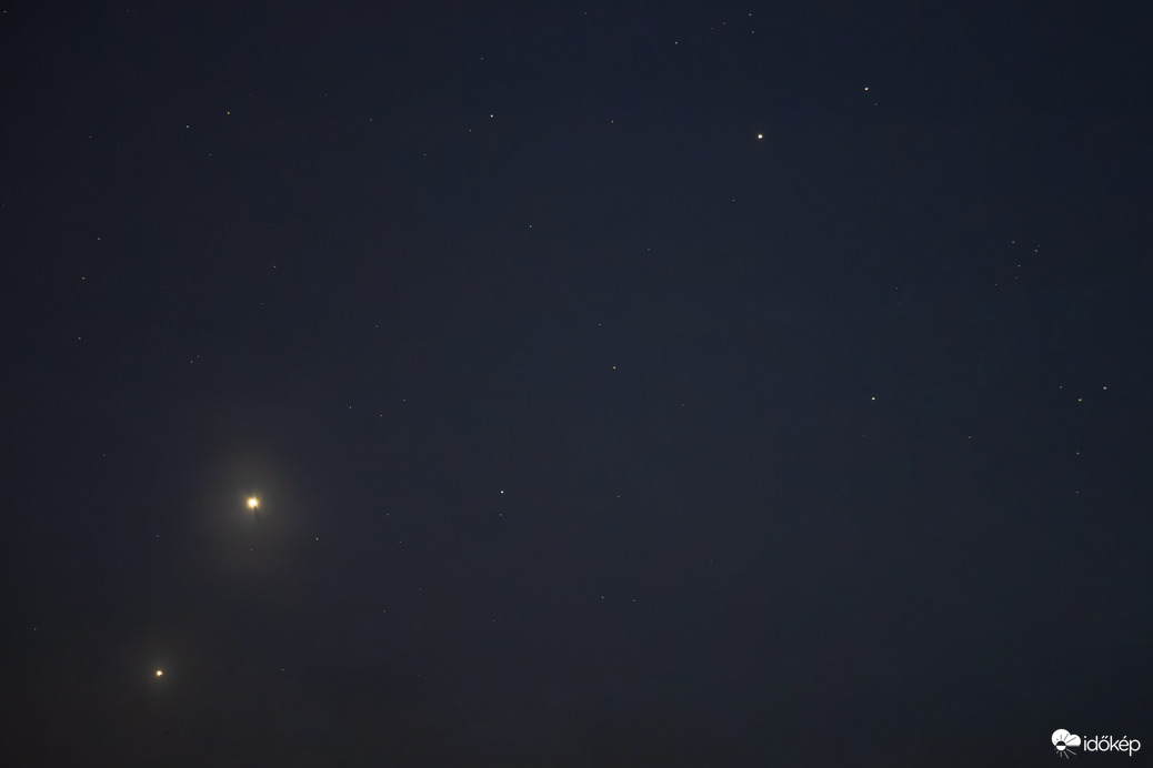 Jupiter-Vénusz együttállás.