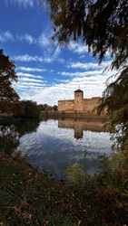 A gyulai vár felett az ég