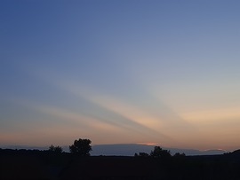 Tegnapi naplemente