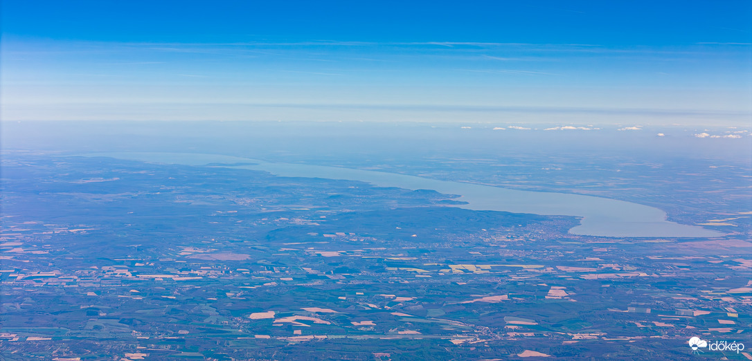 Tiszta idő, gyönyörű kilátás – a Balaton teljes pompájában