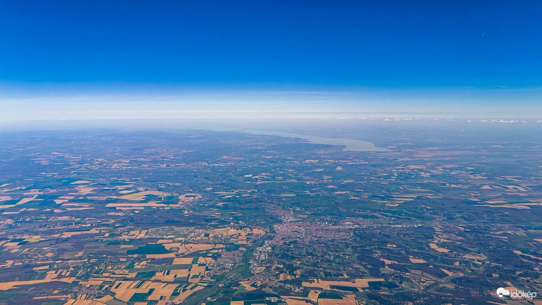 Tiszta idő, gyönyörű kilátás – a Balaton teljes pompájában