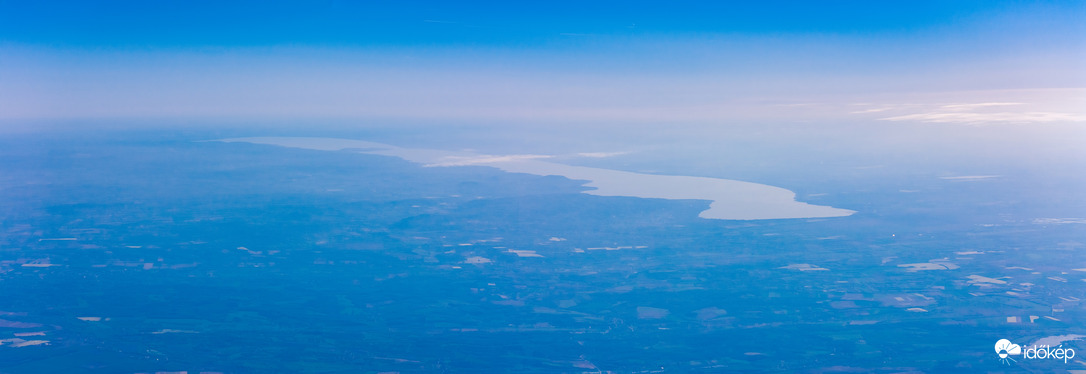 Tiszta idő, gyönyörű kilátás – a Balaton teljes pompájában