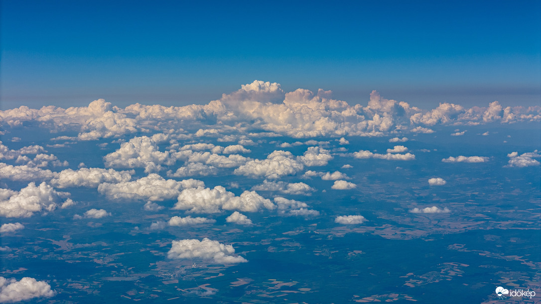 Fejlődő zivatarfelhők