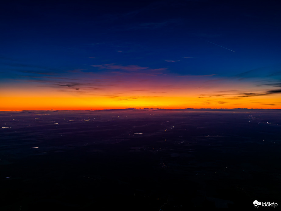 A naplemente utolsó fényei