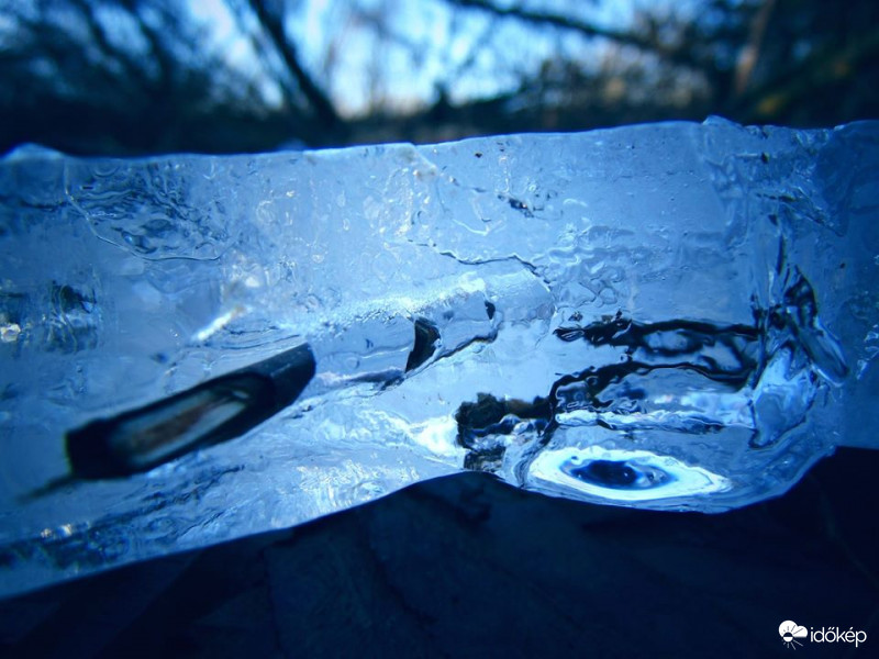 Rába menti jeges pillanatok