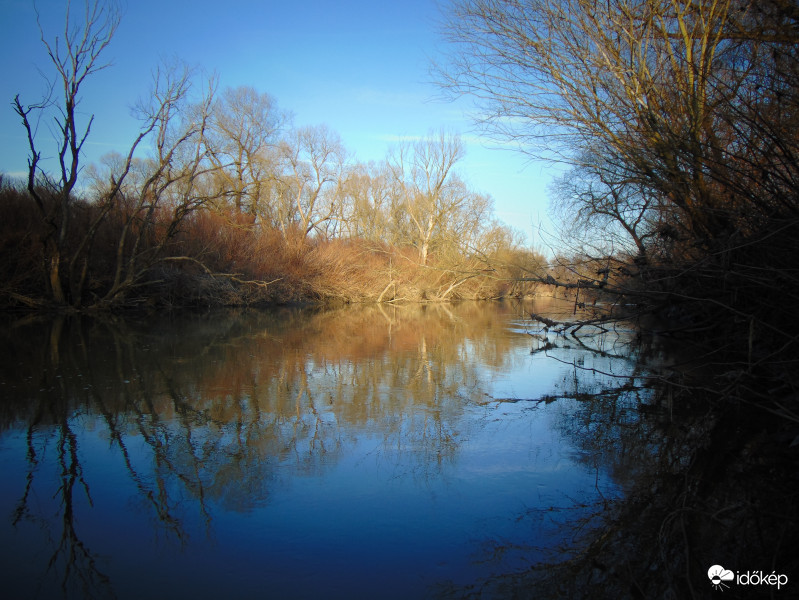 Délutáni részlet a Rábáról