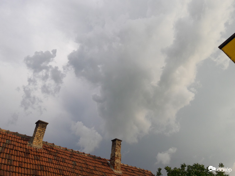 Mintha csak a kéményből jönne.