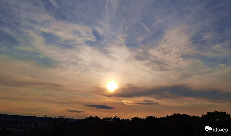 Egy augusztus végi napnyugta... :)