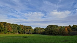 Kék eges - felhős a Fáber-réten 1. :)