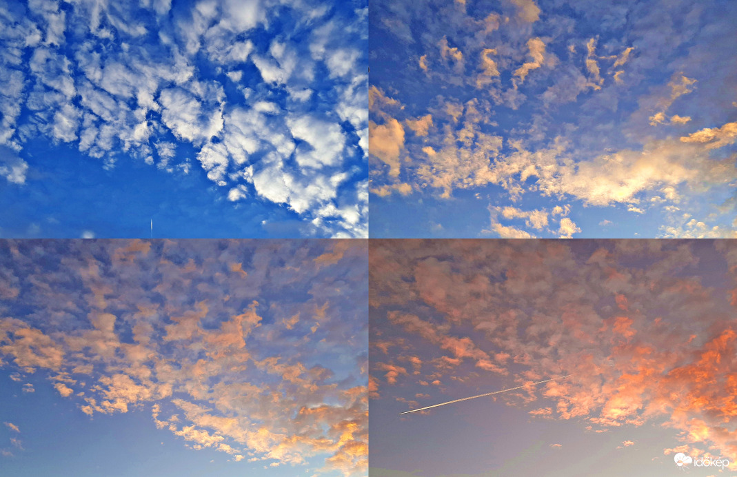 Alkonyati égképek december elején :)