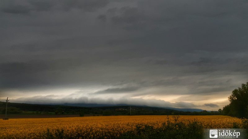Kertek alatt a hidegfront 2016.04.27. Gyöngyösfalu