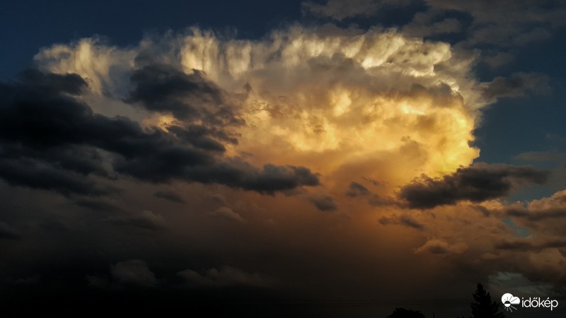 Kőszeg 2016.08.16. Zivatar az alkonyatban