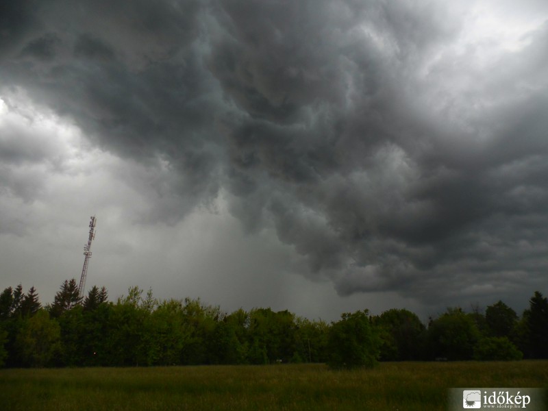 Zivatar Kőszegen 2015.05.20.