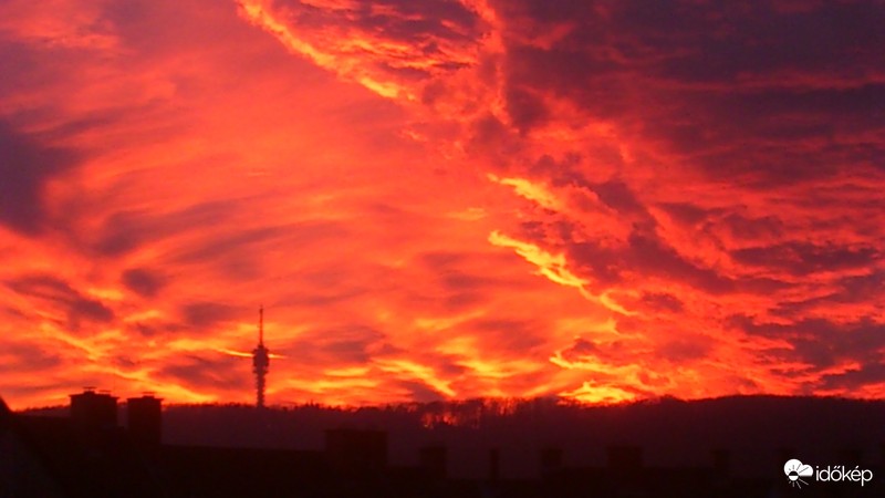 Zalaegerszegi naplemente