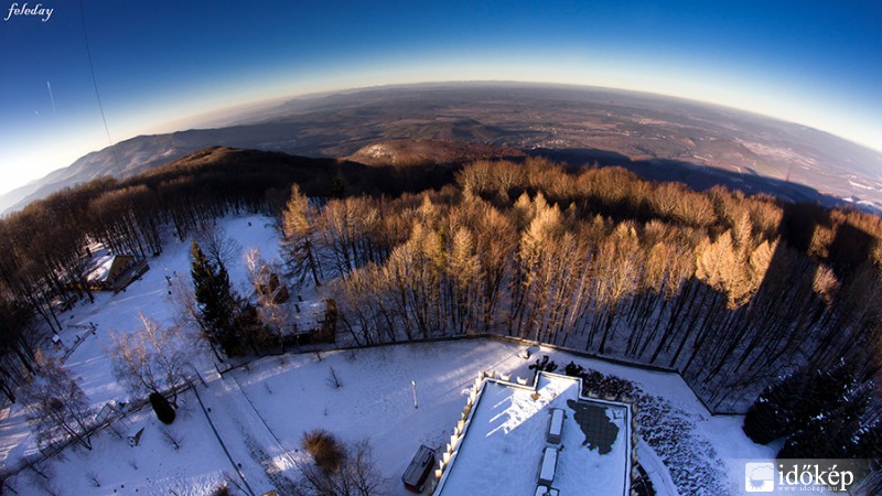 Kékestető tv toronyból 