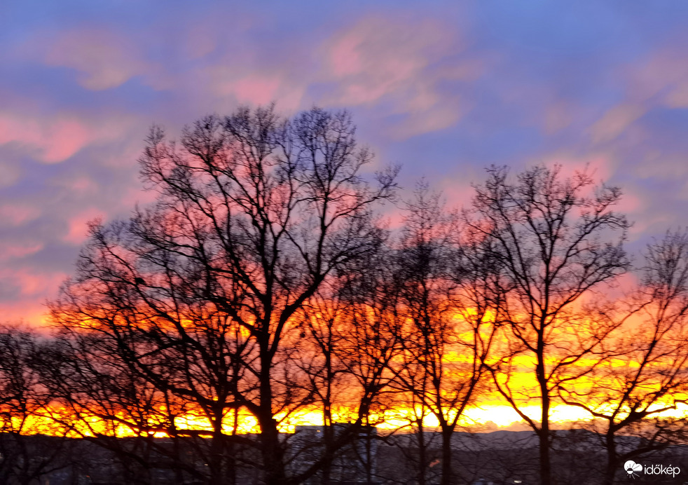 Csodás alkony volt! 