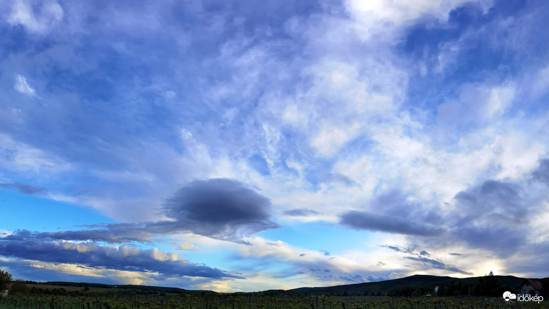 A mai mozgalmas naplemente Bozsoknál 