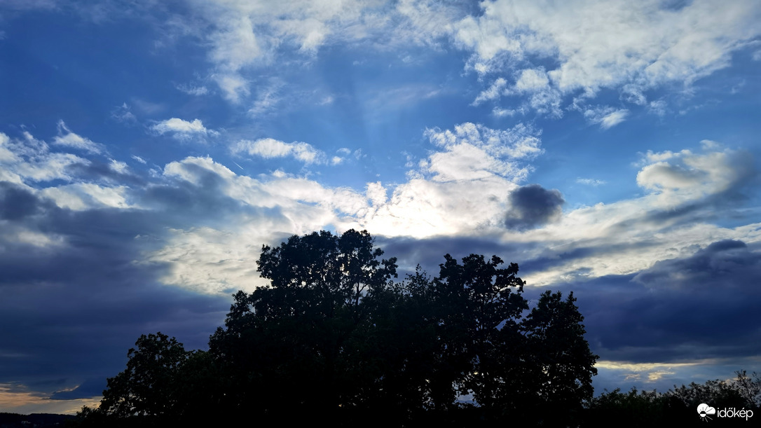 Naplemente kissé borúsan és kekbe6