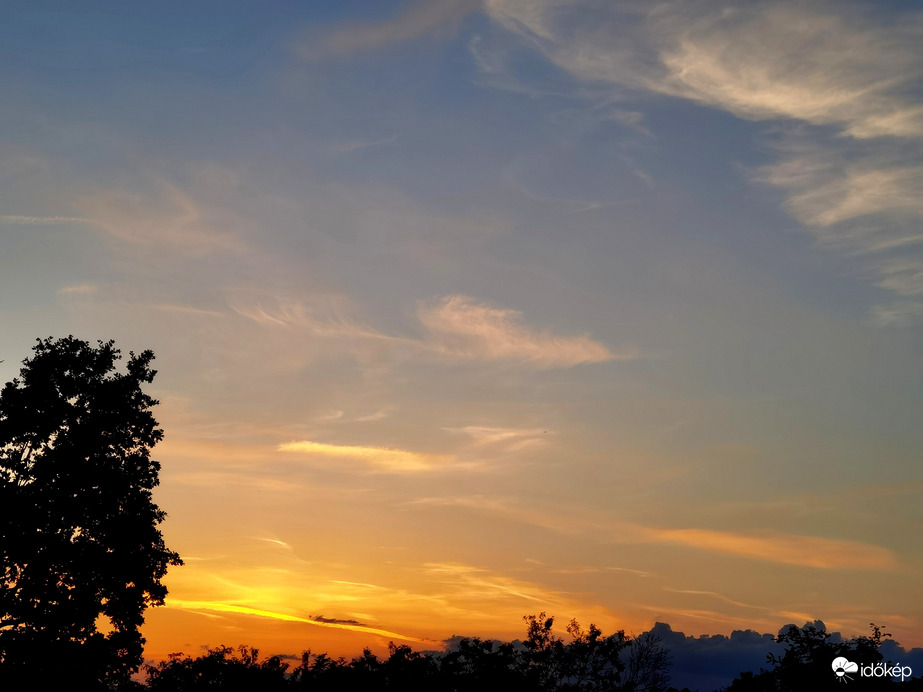 Mai alkony Felsőőrön 