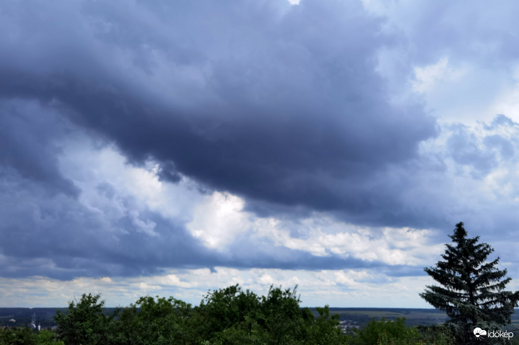 Zivataros nap Kőszegen 