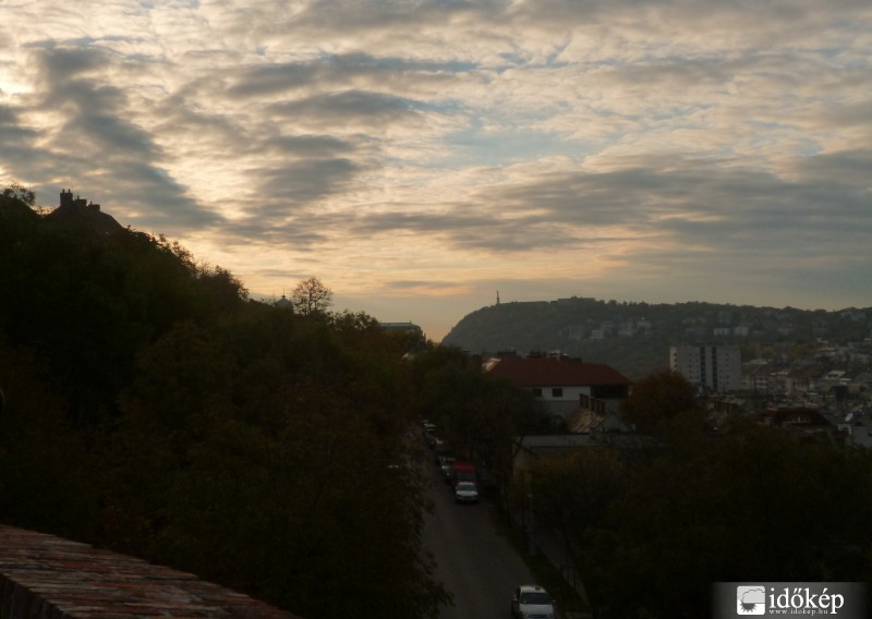 budapesti látkép a Várból