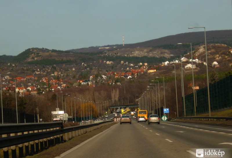 panoráma az autópályáról