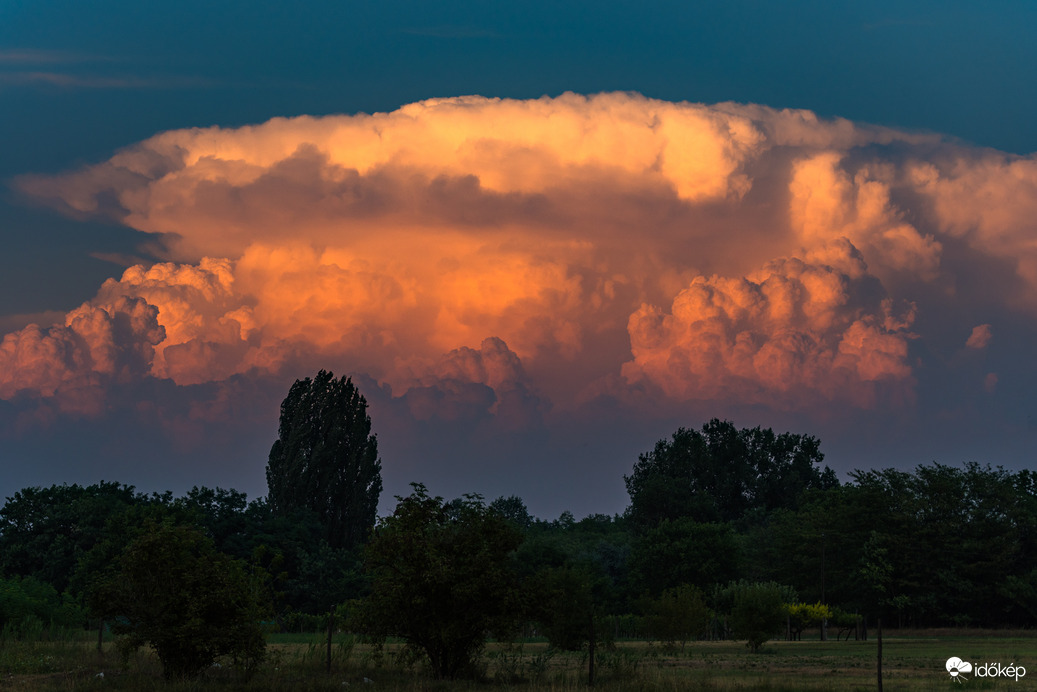 Ma esti vihar így festett Ruzsáról, ahogy haladt át Romániába
