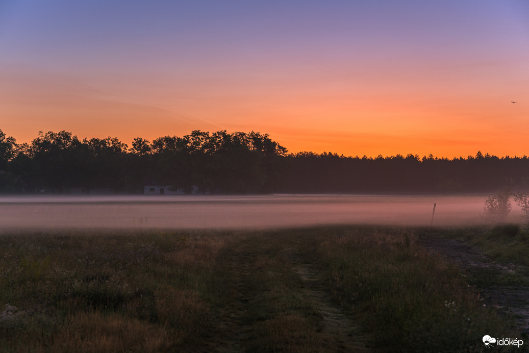 Elöntötte az utat a köd