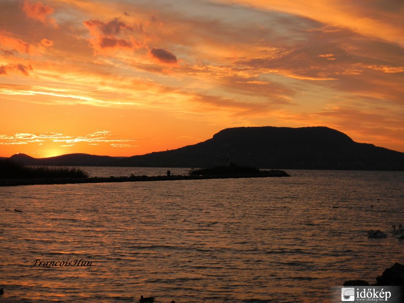 Badacsonyi naplemente