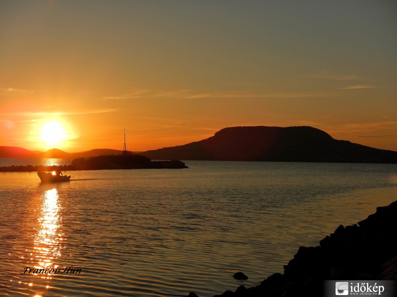 Badacsonyi naplemente 2