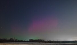 Sarki fény Győrből