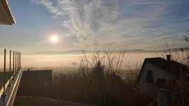 Ködpaplan alatt a Balaton