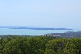 Tihanyi félsziget a Csere-hegyi kilátóból
