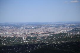 Budapest a János hegyről