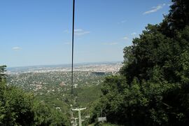 Budapest a libegőről