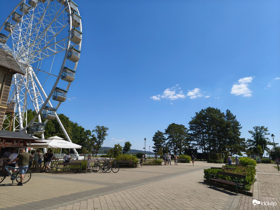 Keszthely a móló felé