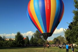 Hőlégballon bajnoksàg. A felszàllàs.