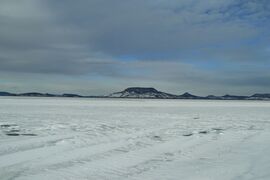 A Balaton befagyva, rég volt ilyen