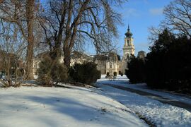 Keszthelyi Festetics kastély télen
