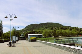 Badacsony, szikrázó napsütésben