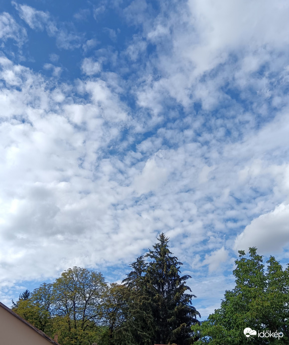 Miskolc, átvonuló felhőzet