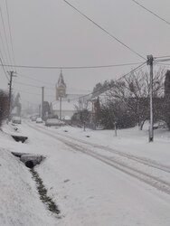 Mediterrán ciklon hófúvással