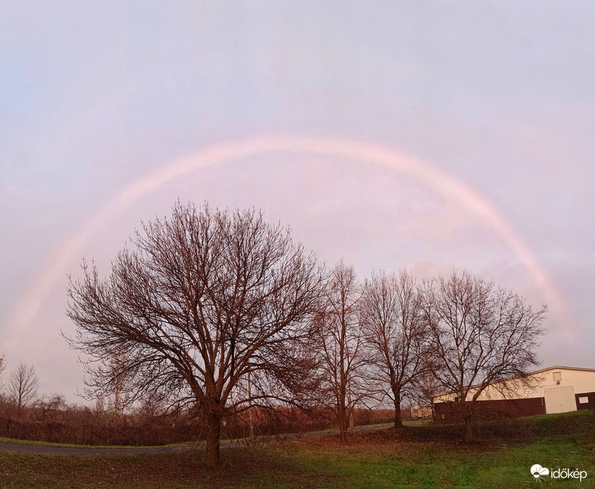 Téli köd szivárvány
