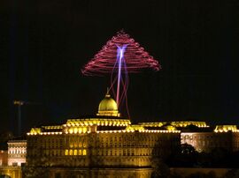 Tüzijáték-lézershow