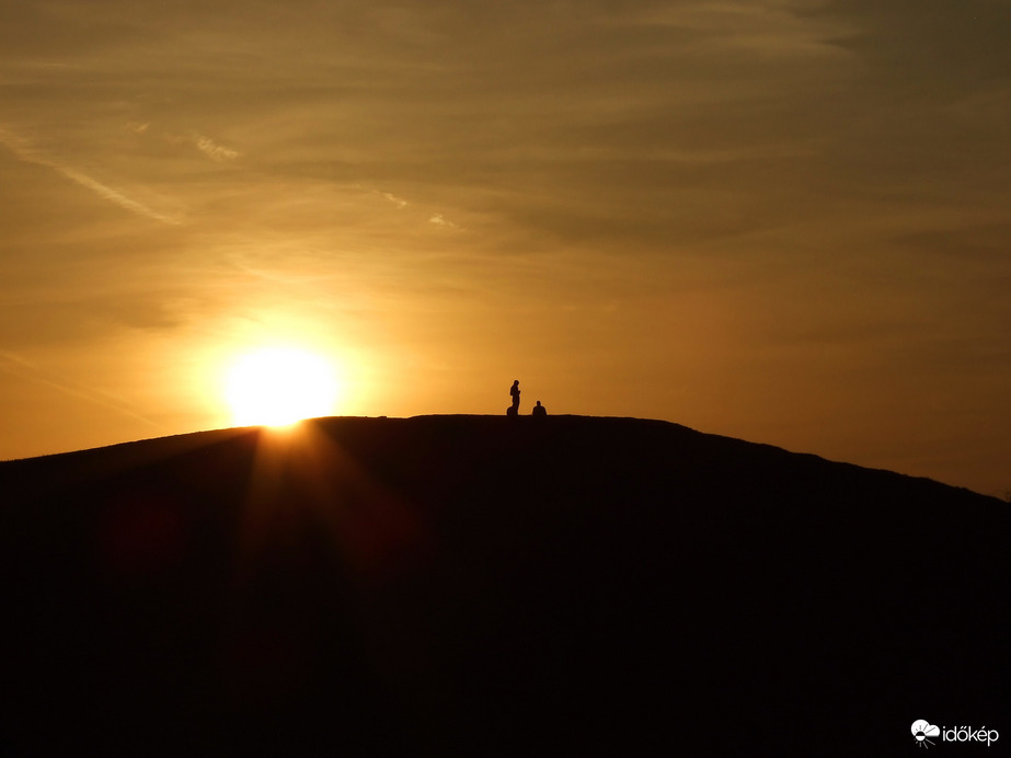 April sunset